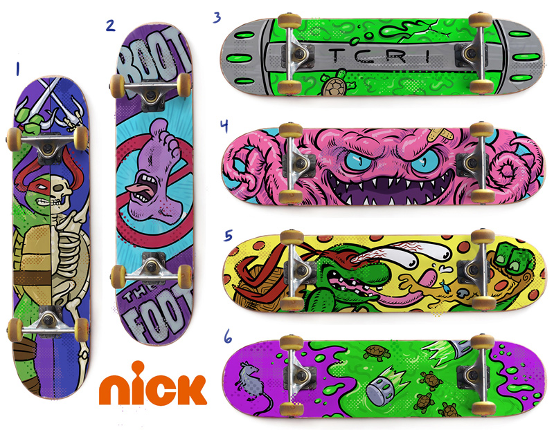 Ninja Turtles Skateboards – Rocky